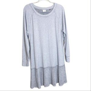 CAbi Grey Flashdance Super Soft Sweater Tunic Dres